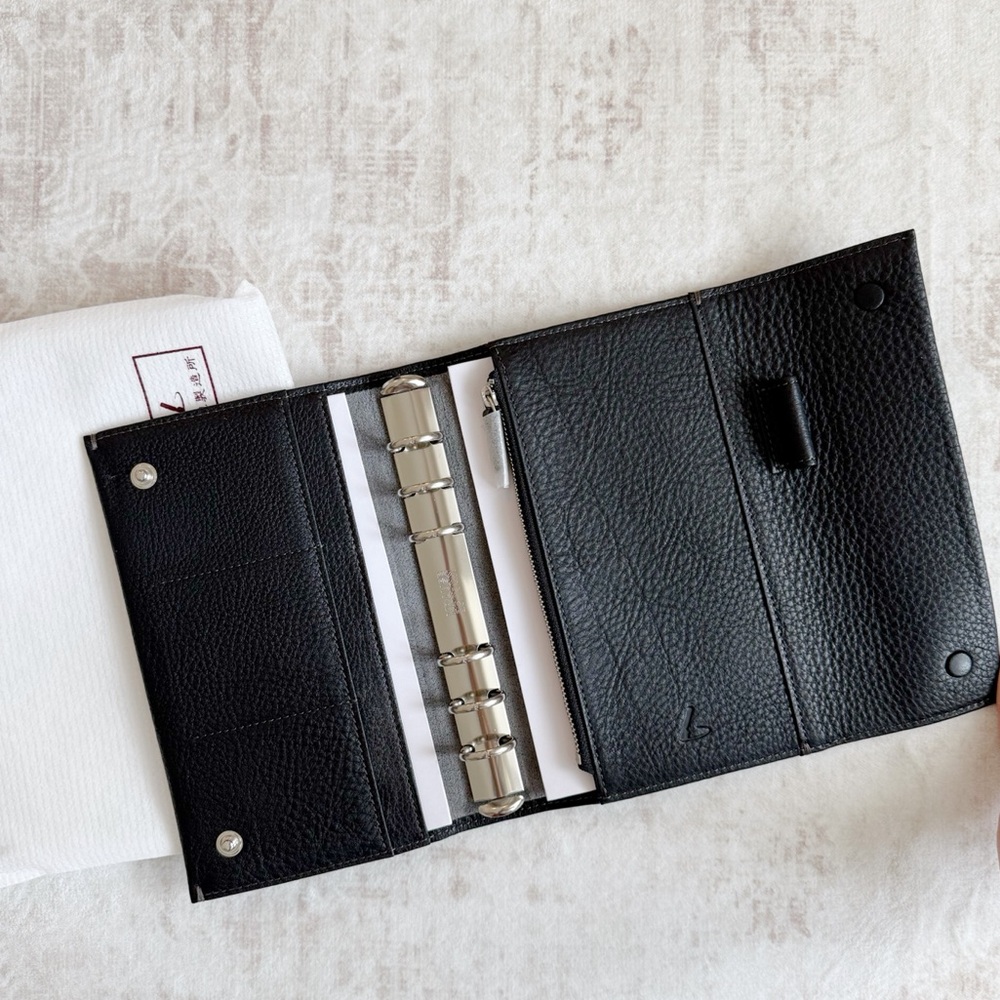 Tsuchiya Kaban Tone Nume Planner Black - Picture 2 of 5